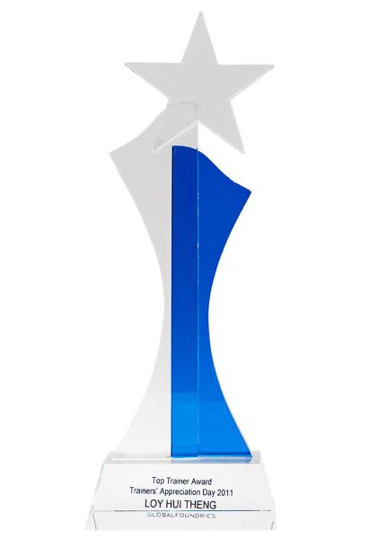 Crystal Trophy CT195024